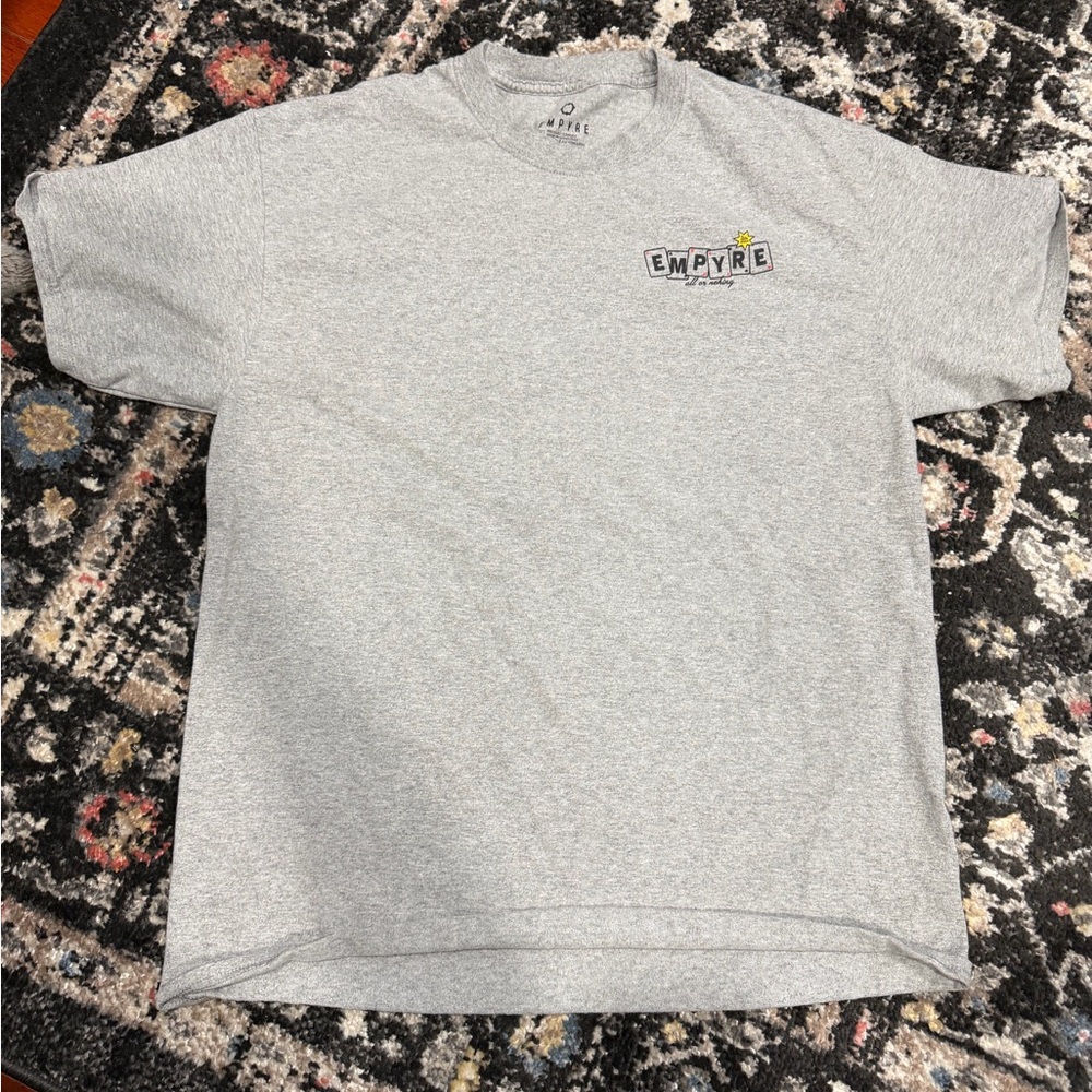 Empyre Heather Gray Cotton T-Shirt